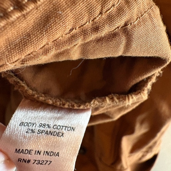 Sonoma Women's Tan Brown Utility Jacket XS | boho light jacket utility jacket - Picture 5 of 7